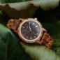 Preview: HOLZKERN | Erde Elemente Damen Holzarmbanduhr 32mm